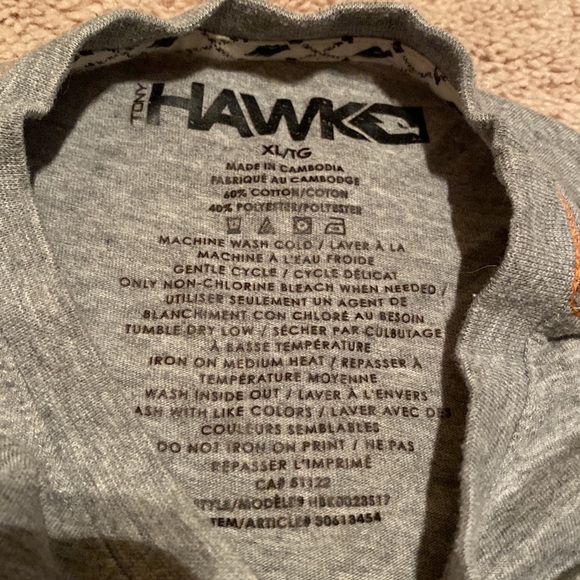 Tony hawk youth T-shirt XL - Picture 3 of 3